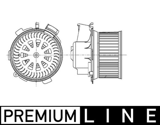Mahle AB66000P - Interior Blower