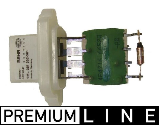 Mahle ABR97000P - Resistor, interior blower