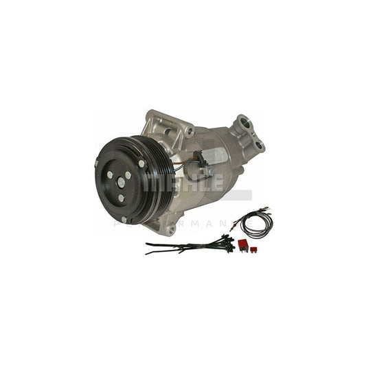 MAHLE ORIGINAL ACP 49 000S Compressor, air conditioning PAG 46, Refrigerant: R 134a, with seal ring, with cable set