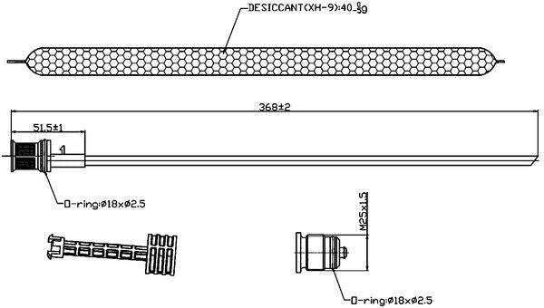 Mahle AD89000S - Dryer, air conditioning