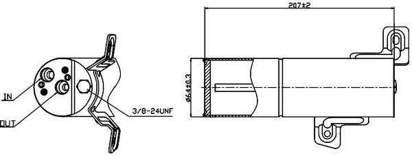 Mahle AD90000S - Dryer, air conditioning