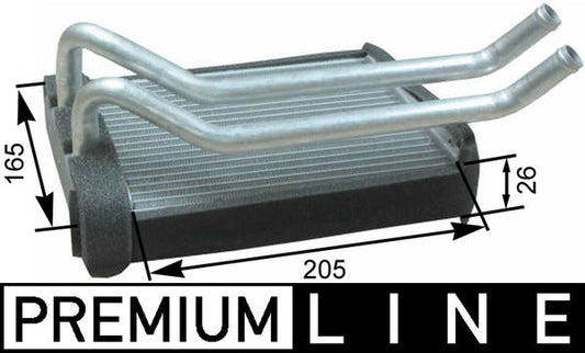 Mahle AH174000P - Heat Exchanger, interior heating