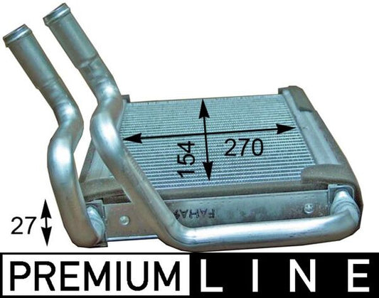 Mahle AH205000P - Heat Exchanger, interior heating