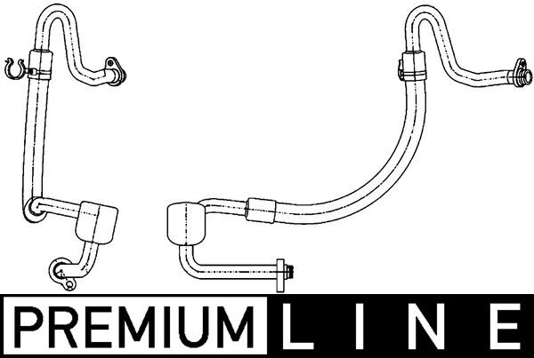 Mahle AP121000P - Low Pressure Line, air conditioning