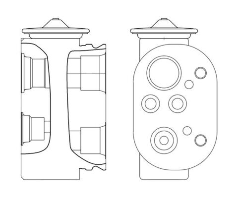 Mahle AVE4000S - Expansion Valve, air conditioning