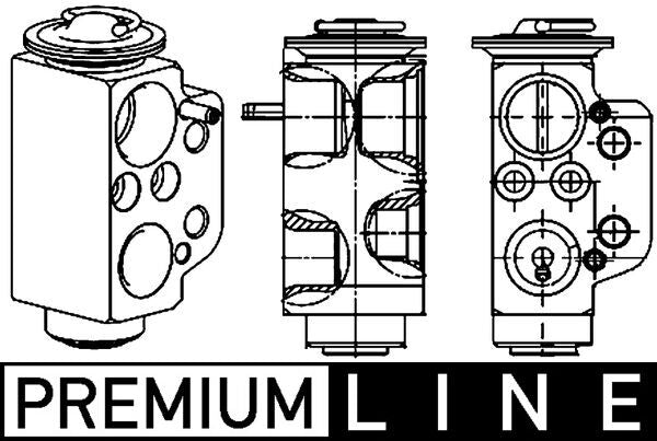 Mahle AVE71000P - Expansion Valve, air conditioning