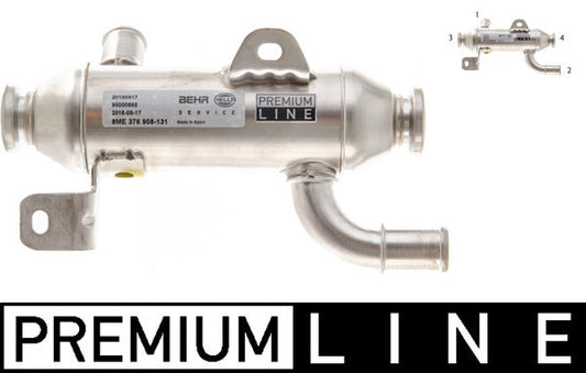 Mahle CE33000P - Cooler, exhaust gas recirculation