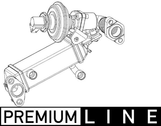 Mahle CE9000P - Cooler, exhaust gas recirculation