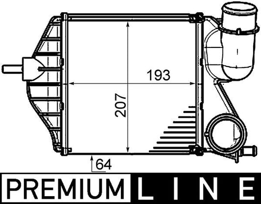 Mahle CI459000P - Charge Air Cooler