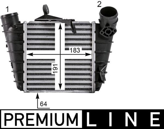 Mahle CI530000P - Charge Air Cooler