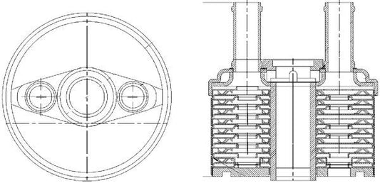 Mahle CLC179000S - Oil Cooler, automatic transmission