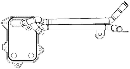 Mahle CLC188000S - Oil Cooler, engine oil