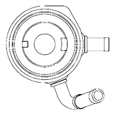 Mahle CLC195000S - Oil Cooler, engine oil
