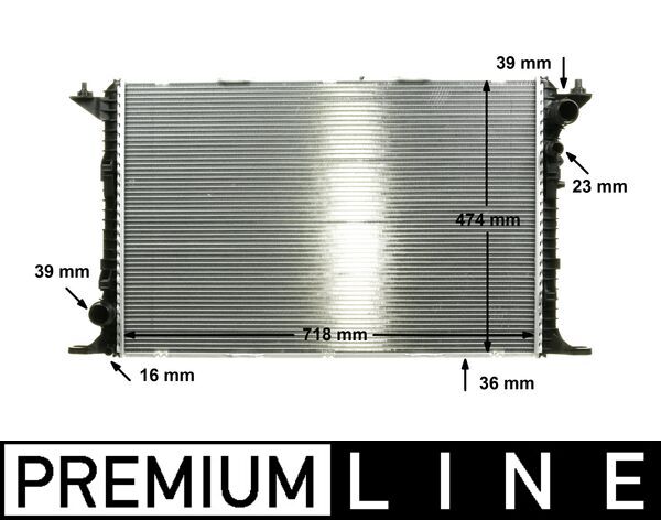 Mahle CR1026000P - Radiator, engine cooling