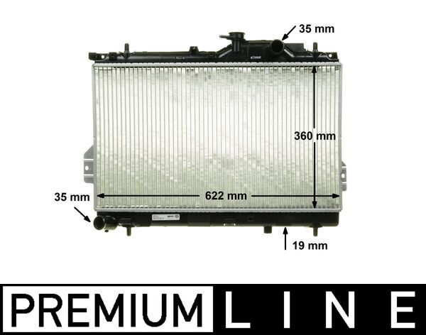 Mahle CR1294000P - Radiator, engine cooling