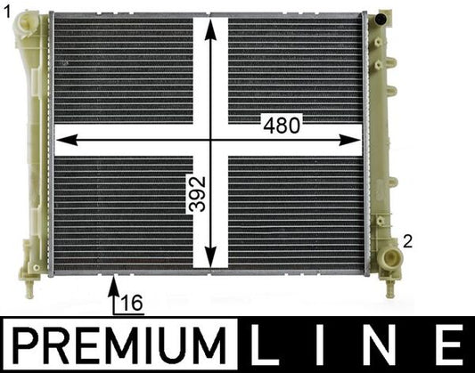 Mahle CR2004000P - Radiator, engine cooling