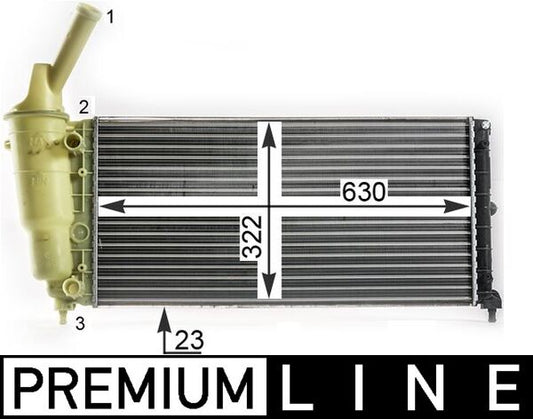 Mahle CR2008000P - Radiator, engine cooling