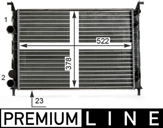 Mahle CR7000P - Radiator, engine cooling