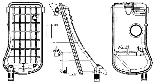 Mahle CRT11000S - Expansion Tank, coolant