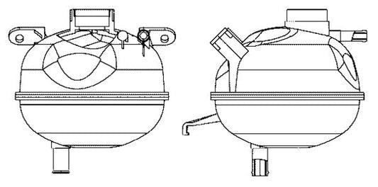 Mahle CRT7000S - Expansion Tank, coolant