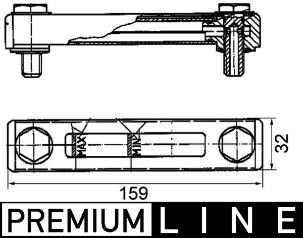 Mahle CRTX1000P - Level Control Switch, coolant level indicator