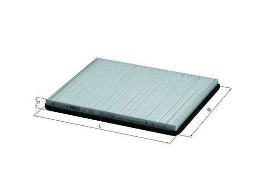 Mahle LA130 - Filter, cabin air