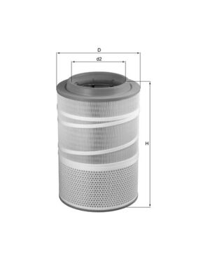Mahle LX1278 - Air Filter