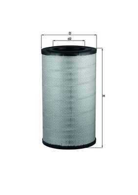 Mahle LX2081 - Air Filter