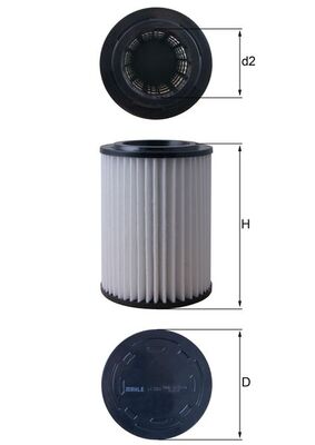 Mahle LX5363 - Air Filter