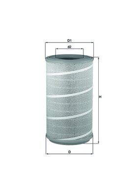Mahle LX605/1 - Air Filter