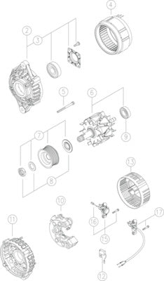 Mahle MG132 - Alternator