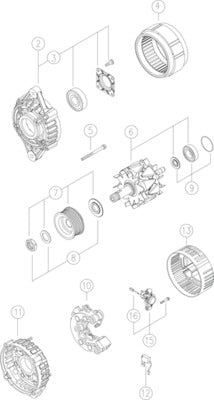 Mahle MG346 - Alternator
