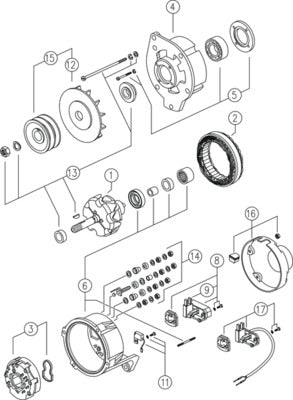Mahle MG382 - Alternator