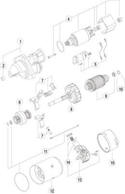 Mahle MS221 - Starter