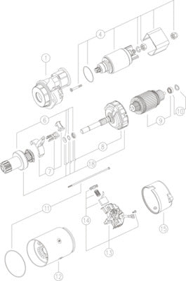 Mahle MS292 - Starter