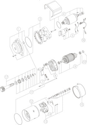 Mahle MS46 - Starter