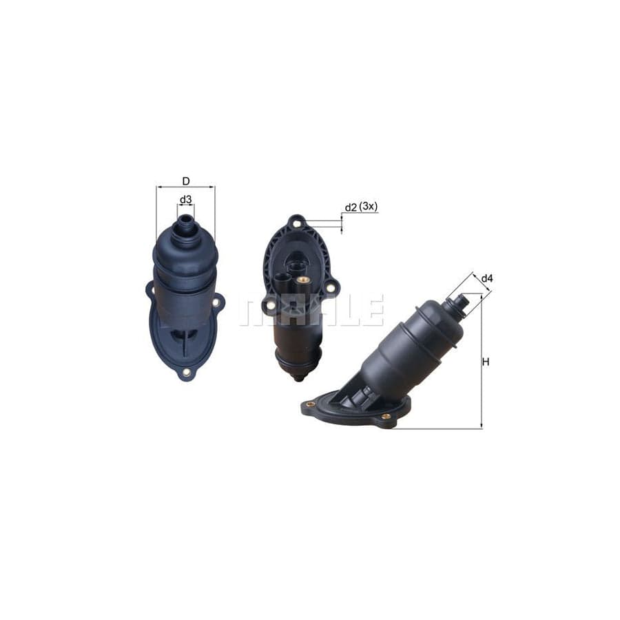 Mahle Original Hx 155 Hydraulic Filter, Automatic Transmission