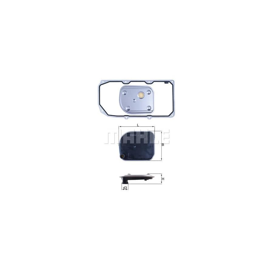 Mahle Original Hx 158D1 Hydraulic Filter, Automatic Transmission