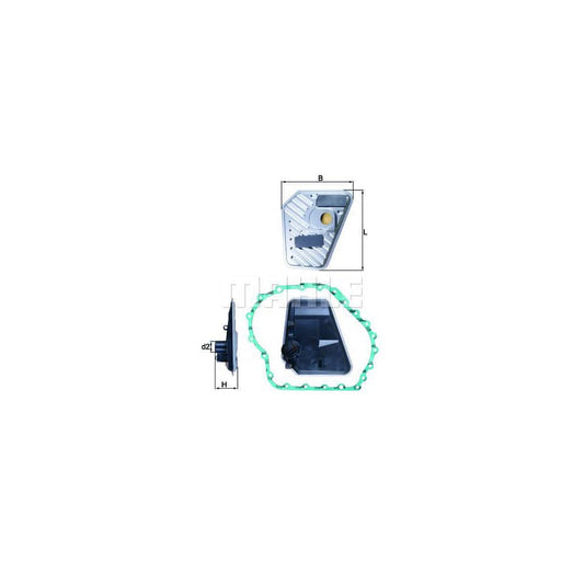 Mahle Original Hx 168D Hydraulic Filter, Automatic Transmission