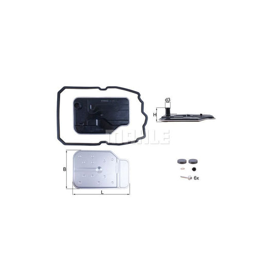 Mahle Original Hx 230 Kit Hydraulic Filter, Automatic Transmission