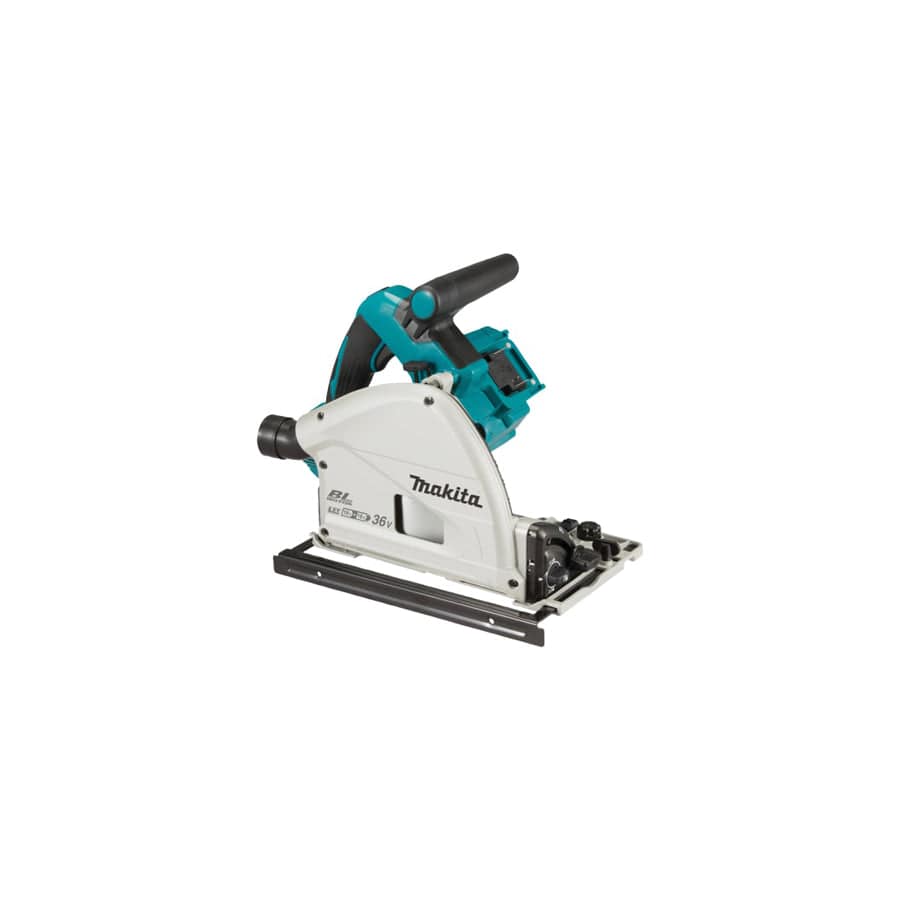 Makita MAKDSP601ZJU DSP601ZJU Brushless LXT Plunge Saw with Wireless Unit 36V (2 x 18V) Bare Unit