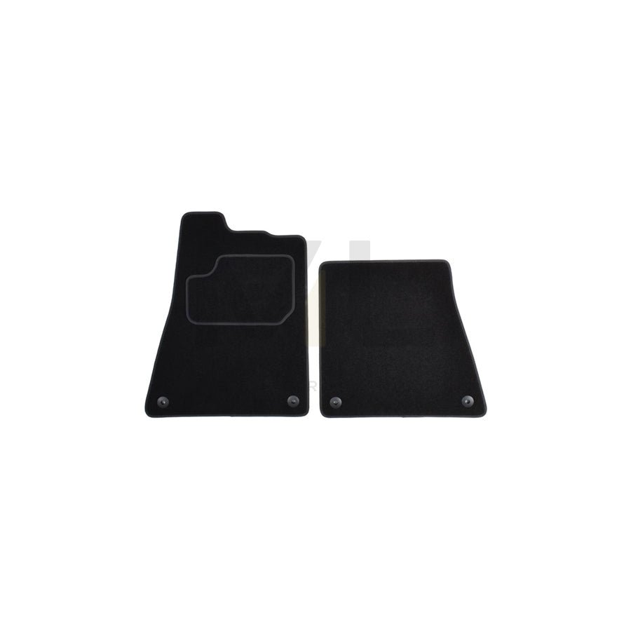 MAMMOOTH A041 ALF72 PRM 01 Floor mat set for ALFA ROMEO 4C Textile, Front, Quantity: 2, Black
