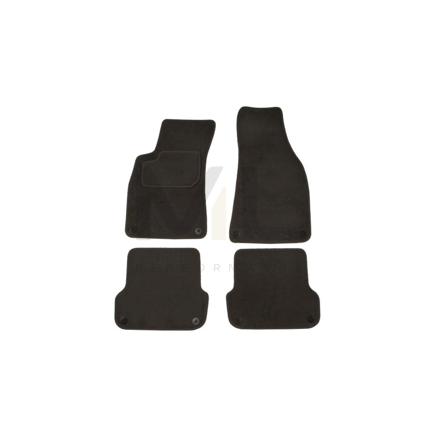 MAMMOOTH A041 AUD115 PRM 02 Floor mat set for AUDI A4 B6 Saloon (8E2) Textile, Front and Rear, Quantity: 4, Grey