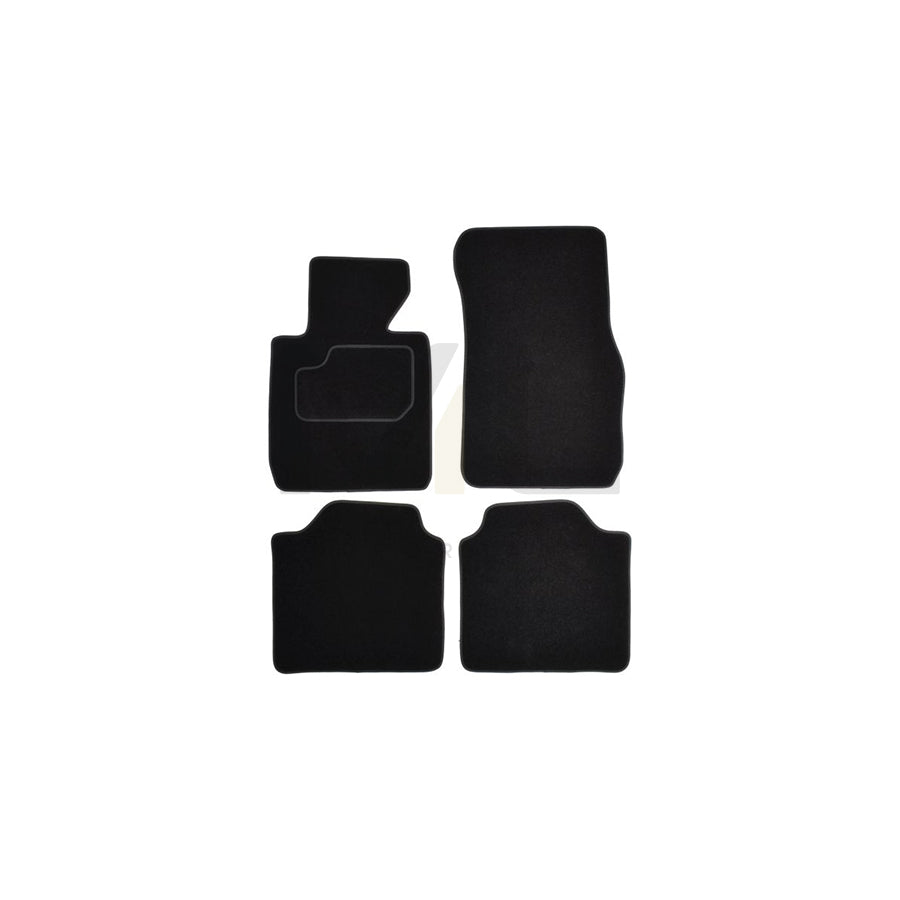 MAMMOOTH A041 BM130 PRM 01 Floor mat set for BMW 3 GT (F34) Textile, Front and Rear, Quantity: 4, Black