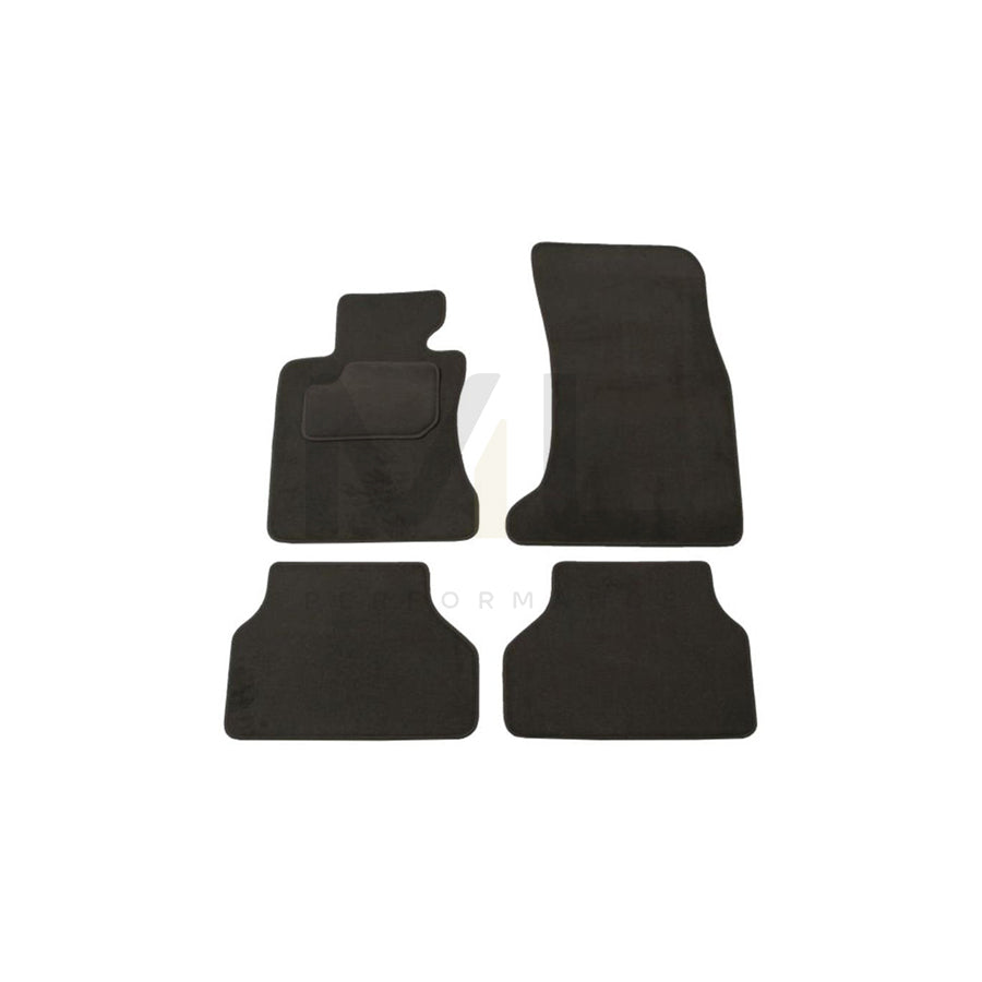 MAMMOOTH A041 BM160 PRM 02 Floor mat set for BMW 5 Series Textile, Front and Rear, Quantity: 4, Grey