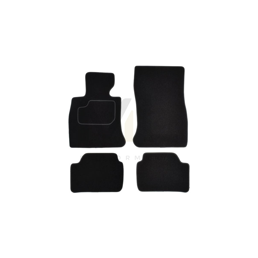 MAMMOOTH A041 BM220 PRM 01 Floor mat set for BMW 6 Gran Coupe (F06) Textile, Front and Rear, Quantity: 4, Black
