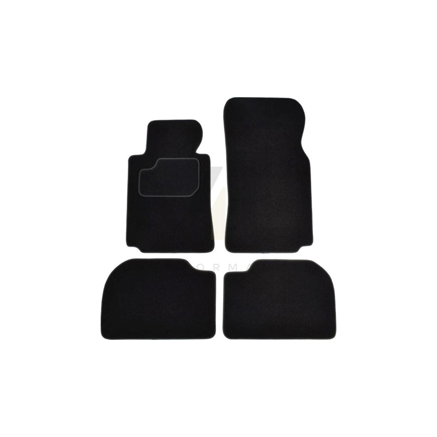 MAMMOOTH A041 BM230 PRM 01 Floor mat set for BMW 7 (E38) Textile, Front and Rear, Quantity: 3, Black