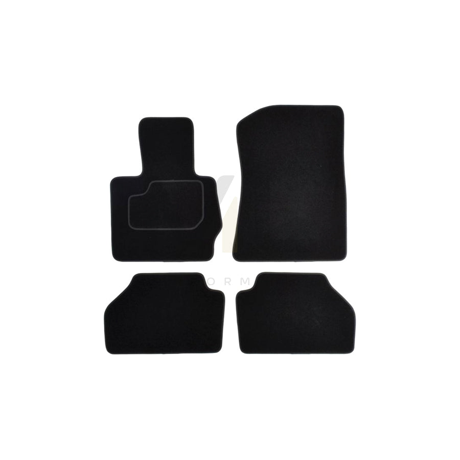 MAMMOOTH A041 BM258 PRM 01 Floor mat set for BMW X4 (F26) Textile, Front and Rear, Quantity: 4, Black