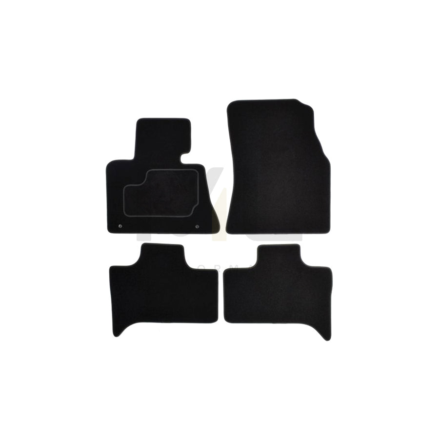 MAMMOOTH A041 BM260 PRM 01 Floor mat set for BMW X5 (E53) Textile, Front and Rear, Quantity: 4, Black