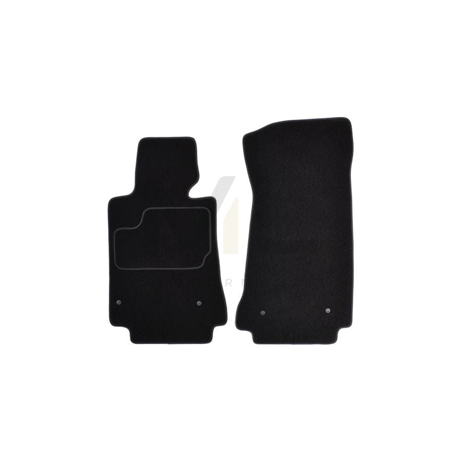 MAMMOOTH A041 BM286 PRM 01 Floor mat set for BMW Z3 Roadster (E36) Textile, Front, Quantity: 2, Black